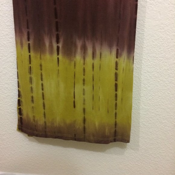 Better Be Tie Dye Fun Sexy Long Dress Soft NWOT - Picture 6 of 9